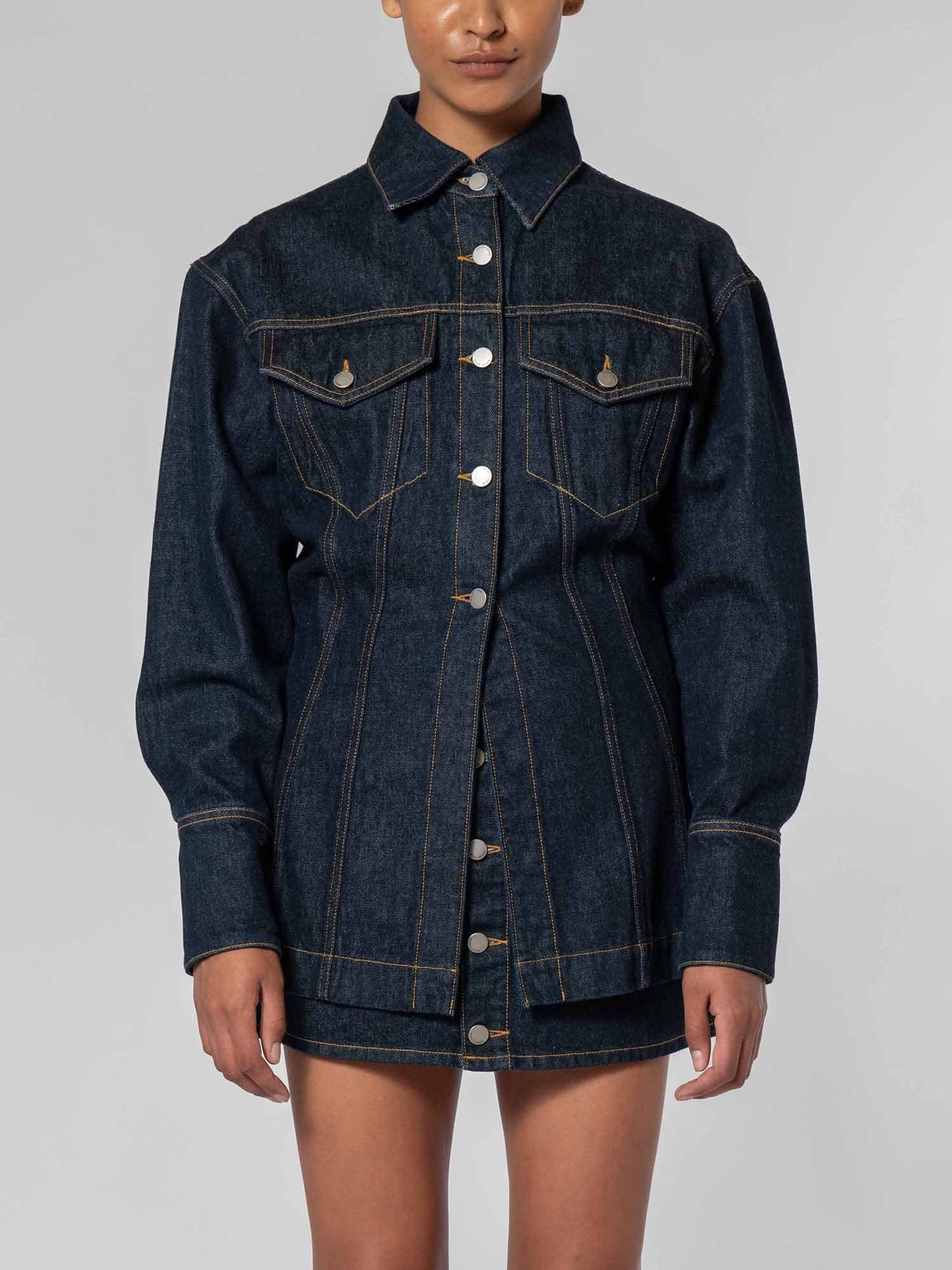 Regina Jacket Pure Blue