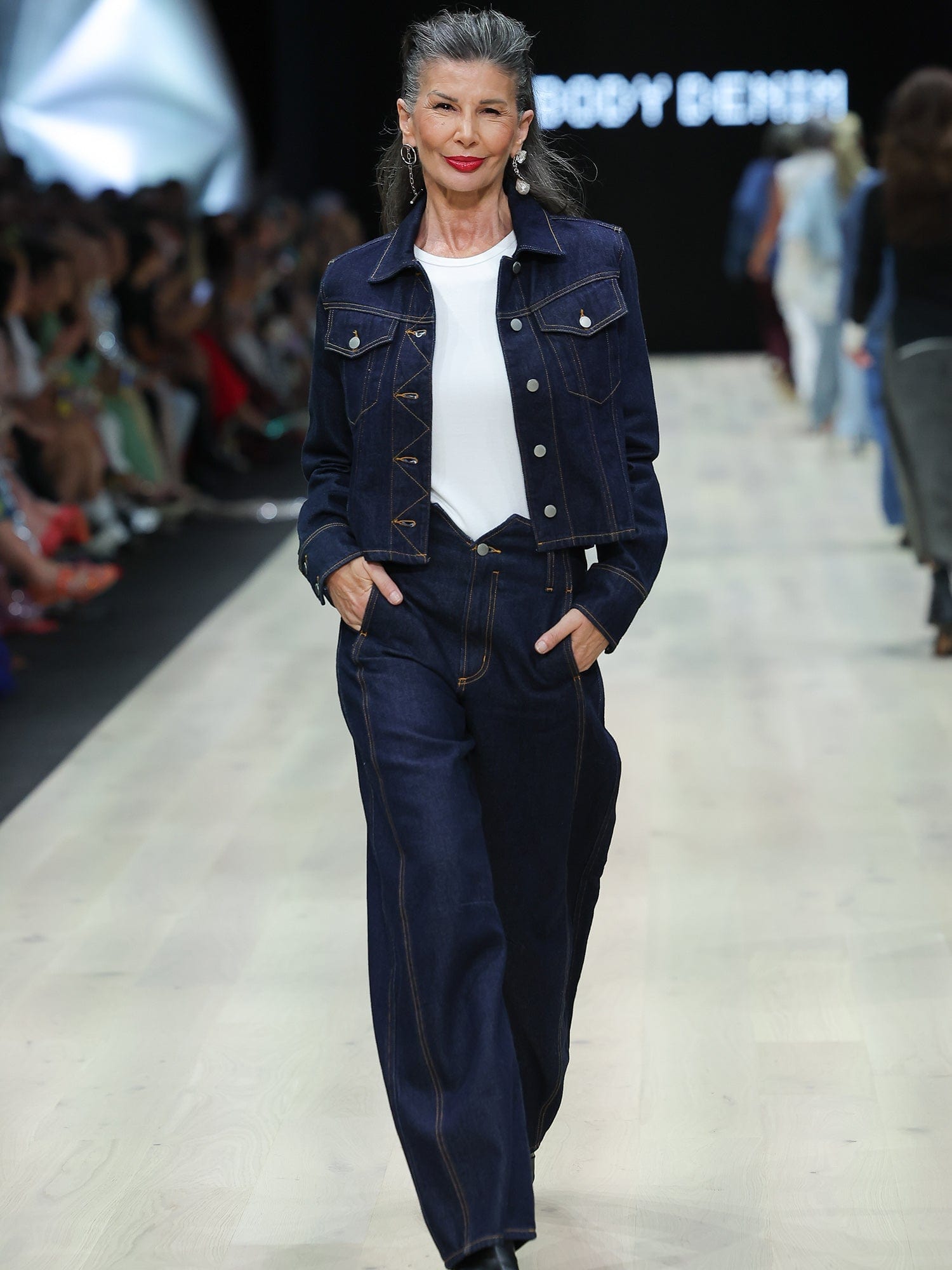 Vera Tuxedo Jean Pure Blue