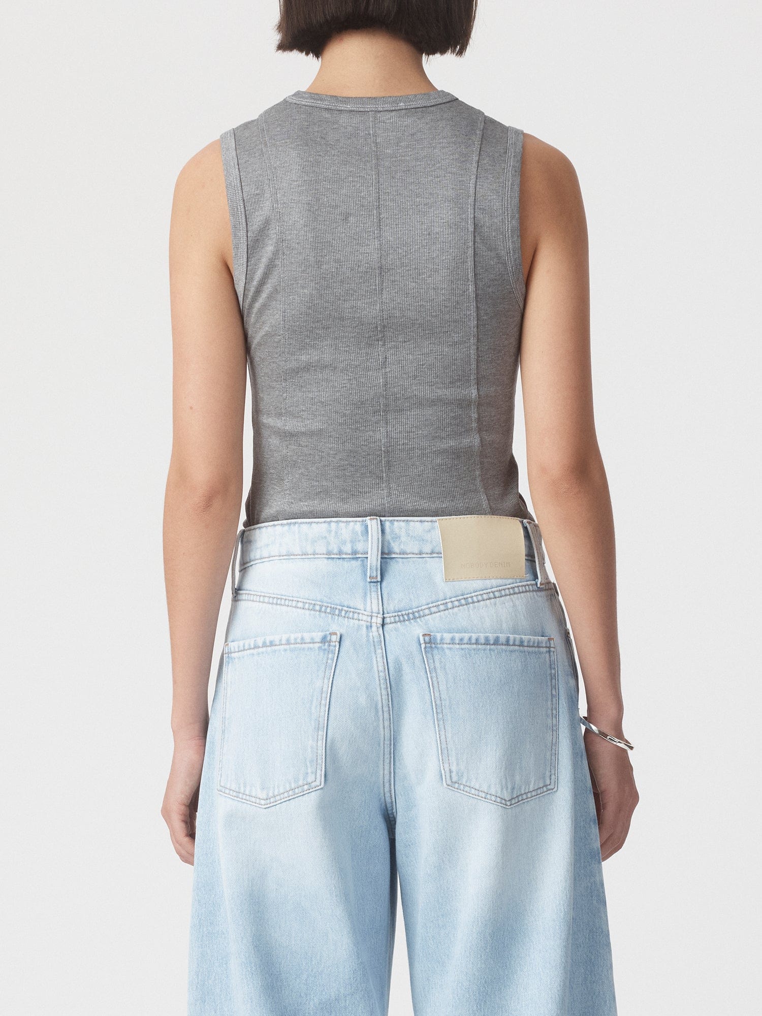 Panelled Rib Tank Gery Marle