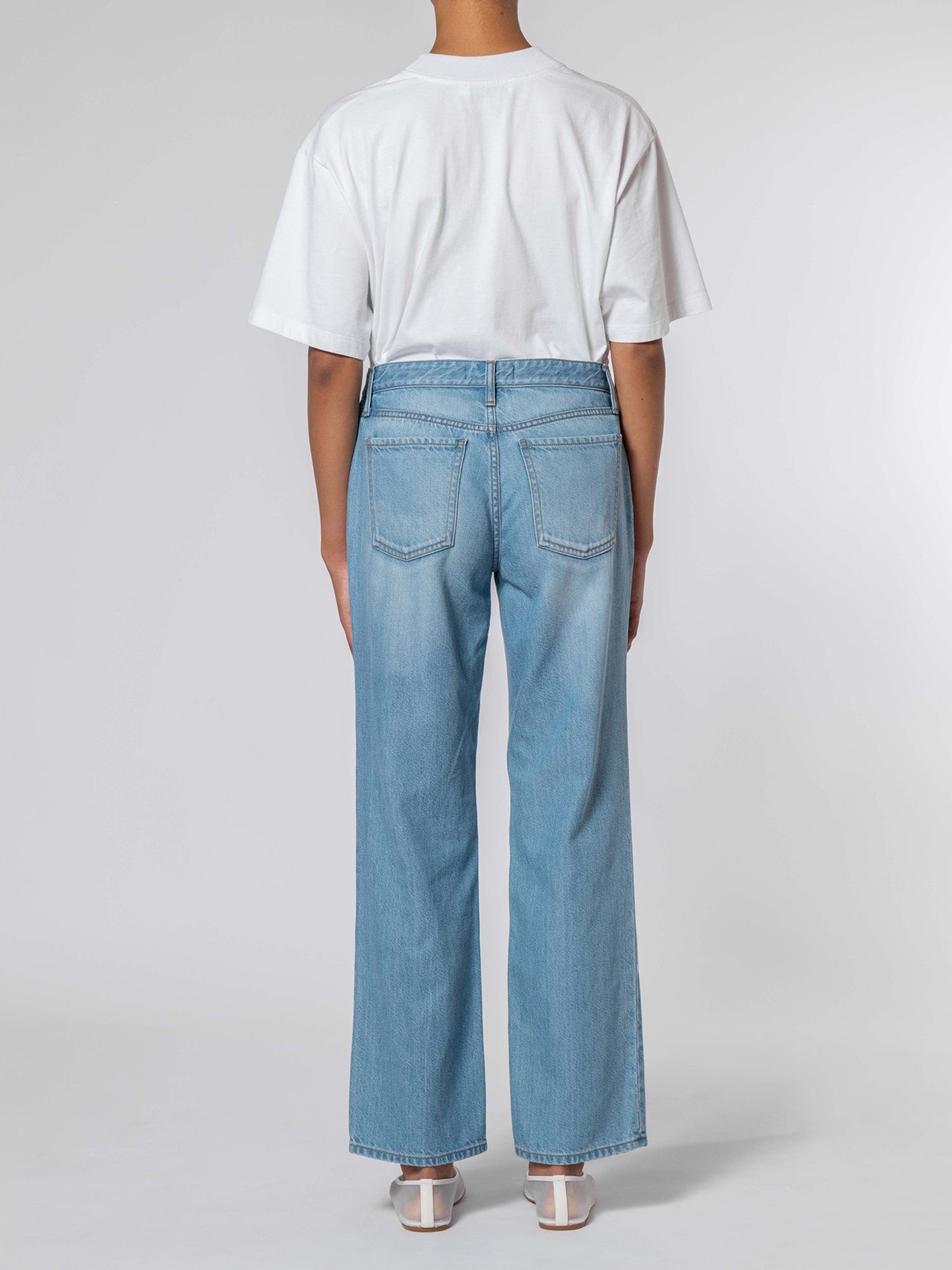 Daria Jean Blue Brushed