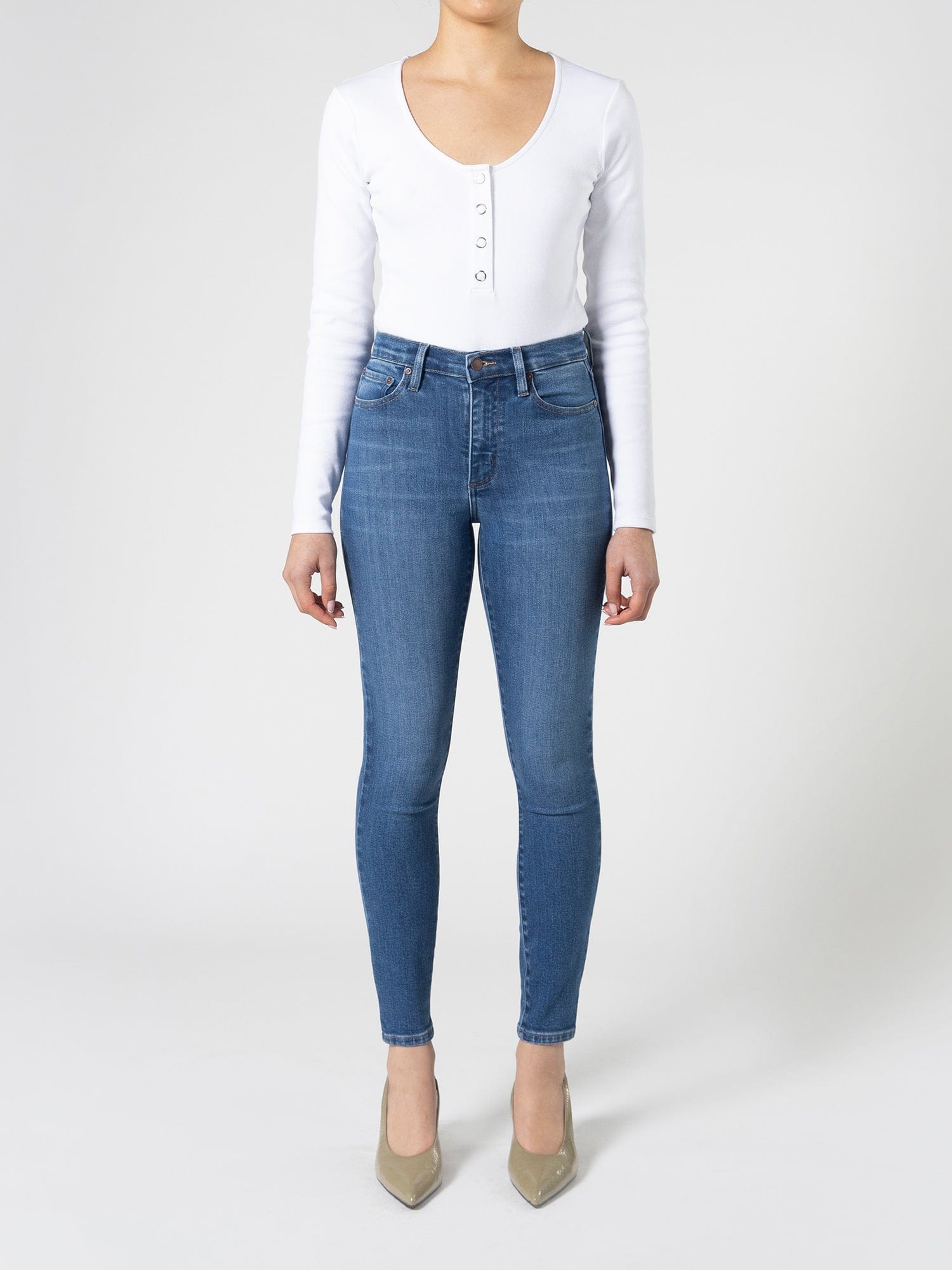 Cult Skinny Ankle Icon Blue