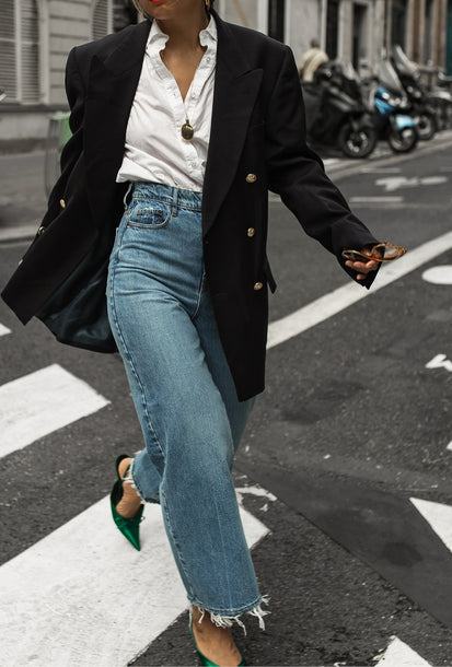How to Wear the Wide Leg Jean