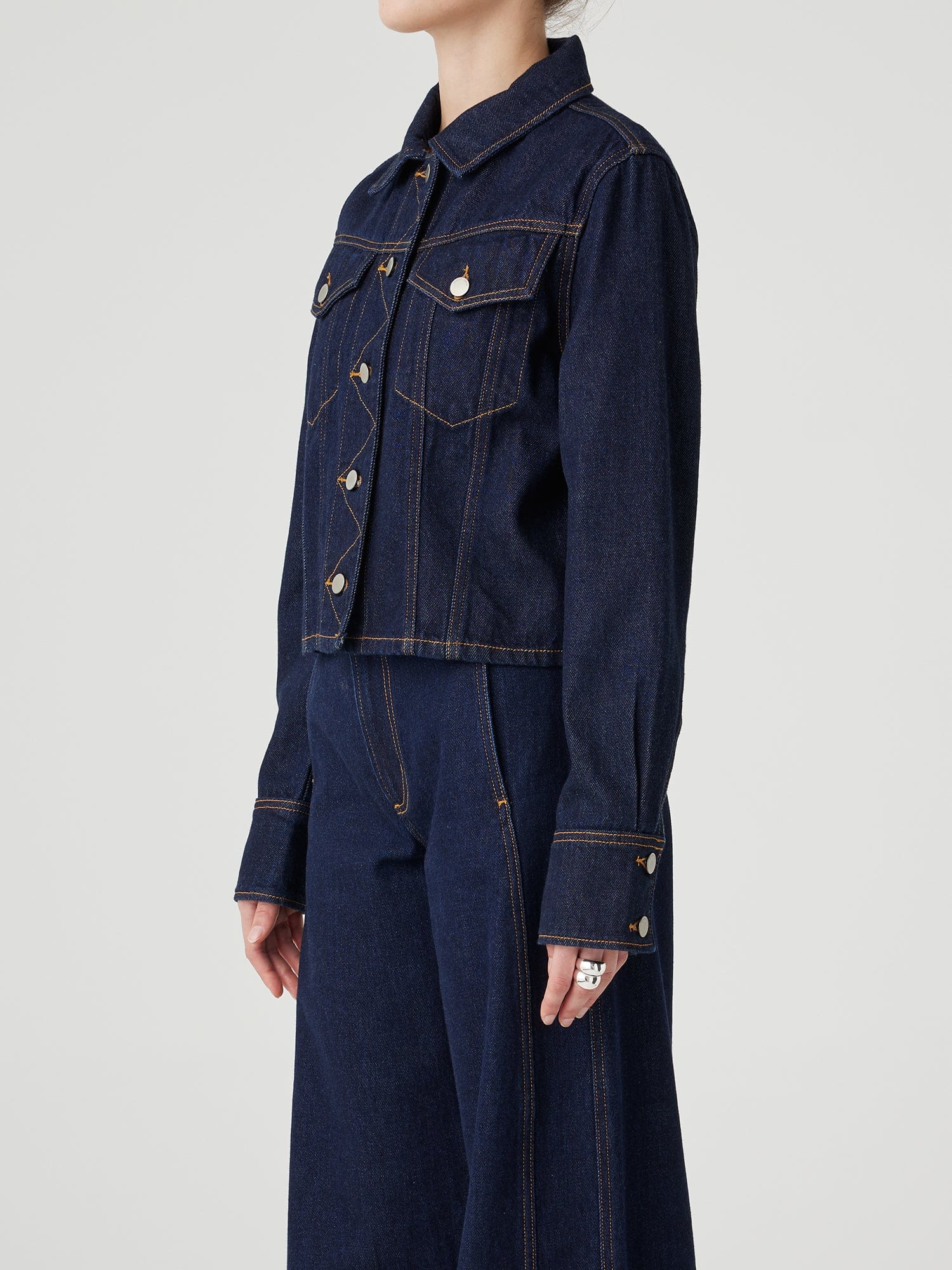 【NONCODE】Vivni jacket Vivien Jacket Pure Blue