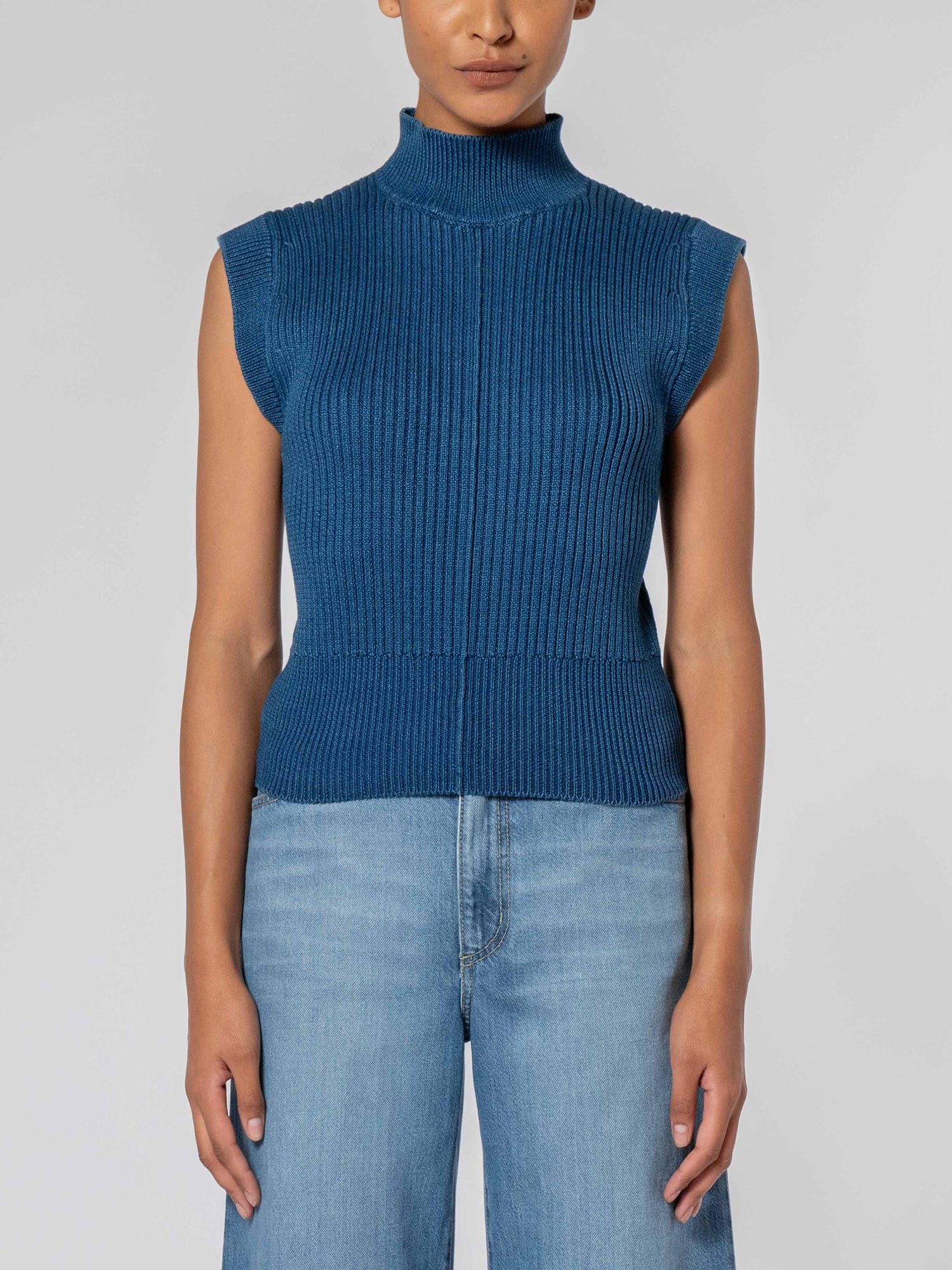 Rowena Knit Indigo