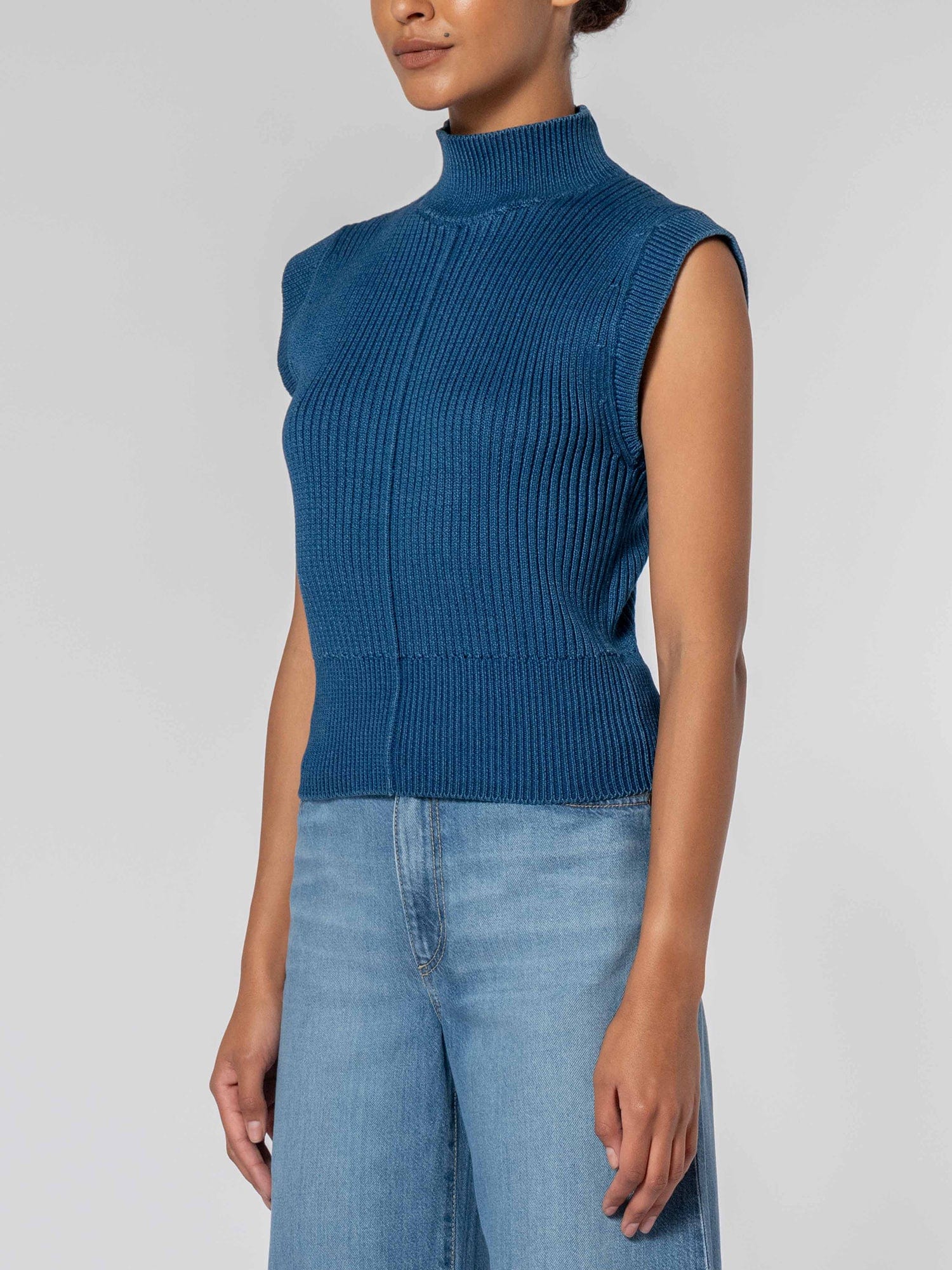 Rowena Knit Indigo