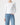 Panelled Long Sleeve Rib White