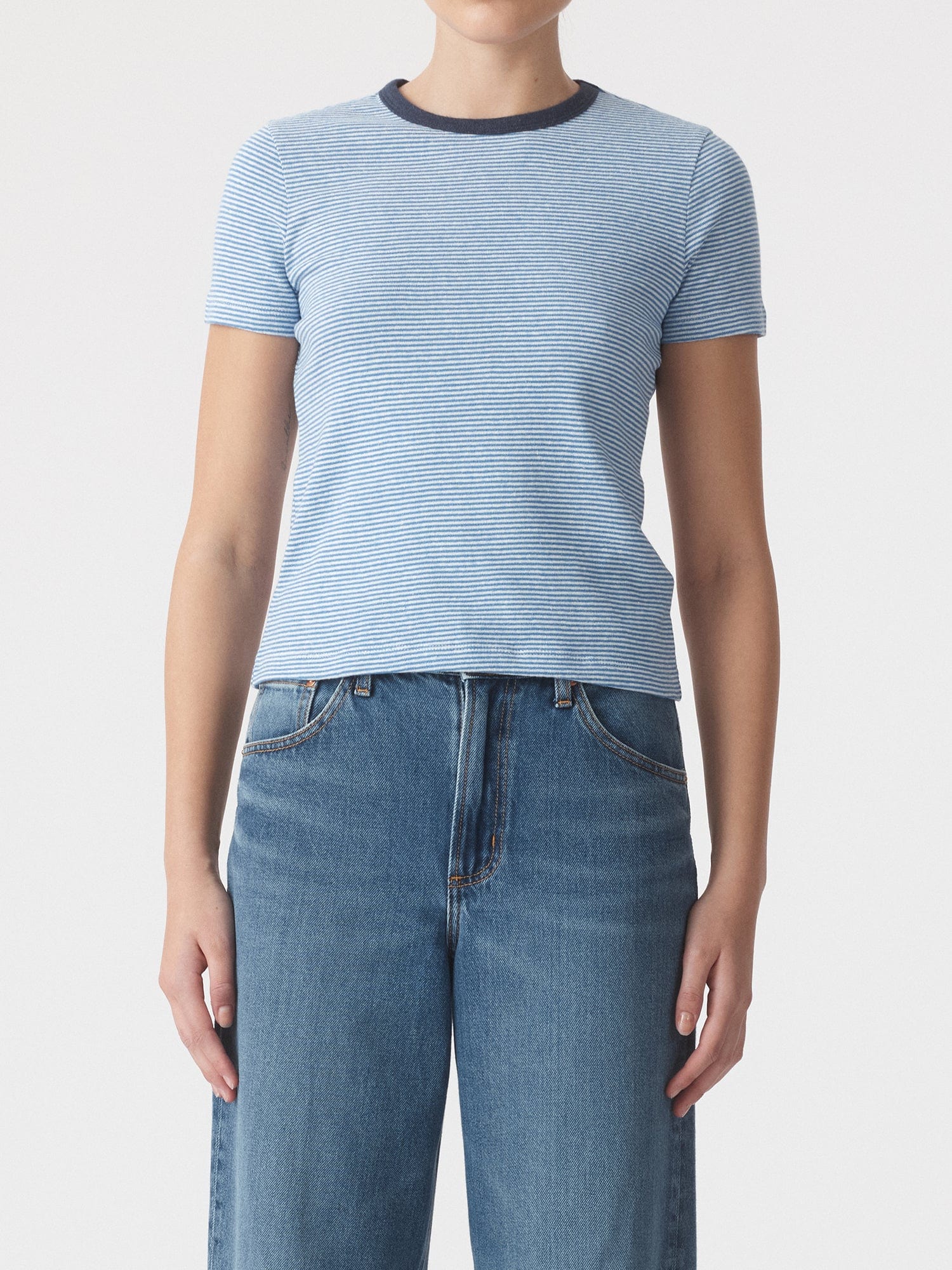 Baby Tee Marine Stripe
