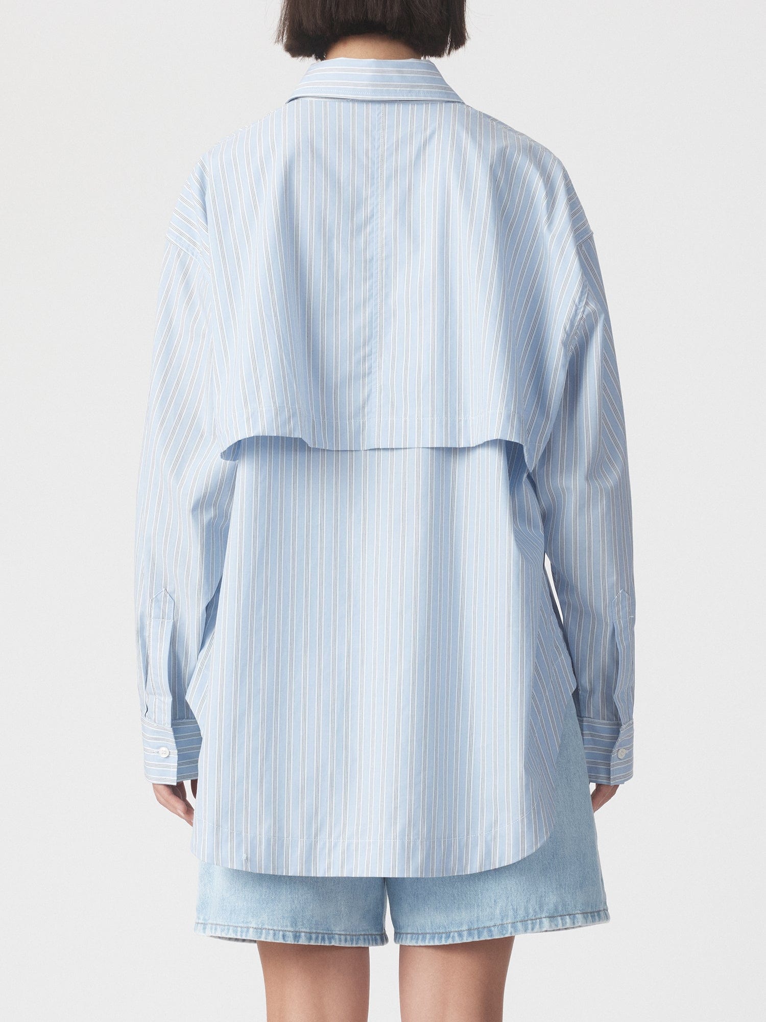 Mayra Shirt Blue Stripe