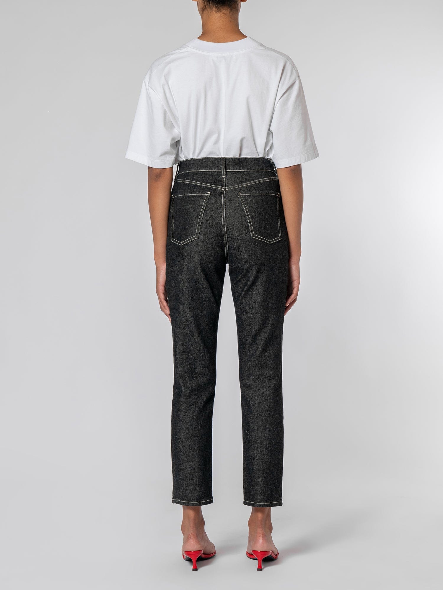 Frankie Slim Leg Jeans - Ultra-High Rise Comfort Stretch