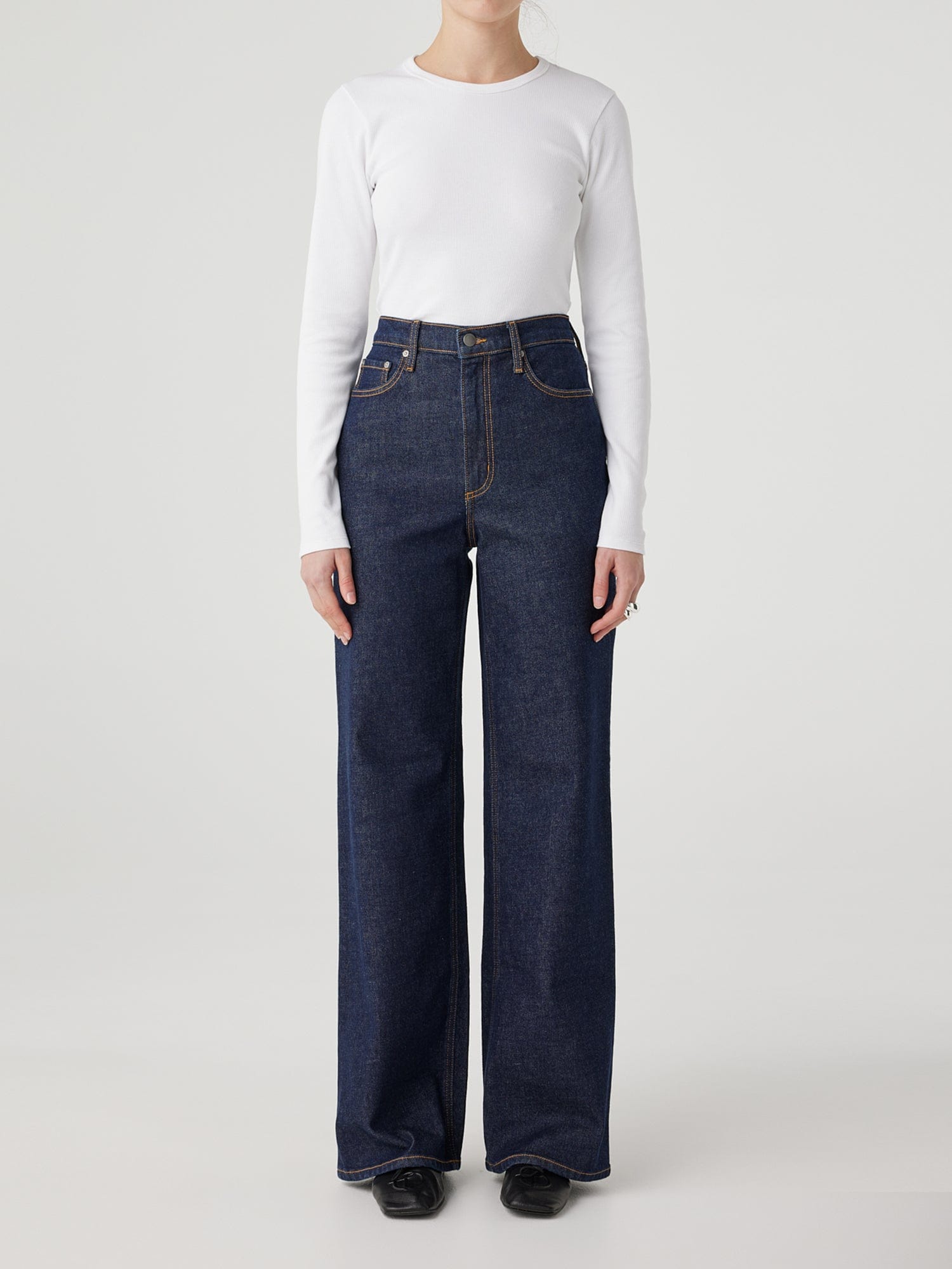 MILLA MYSTIC MONOGRAM GIRLFRIEND JEAN DENIM