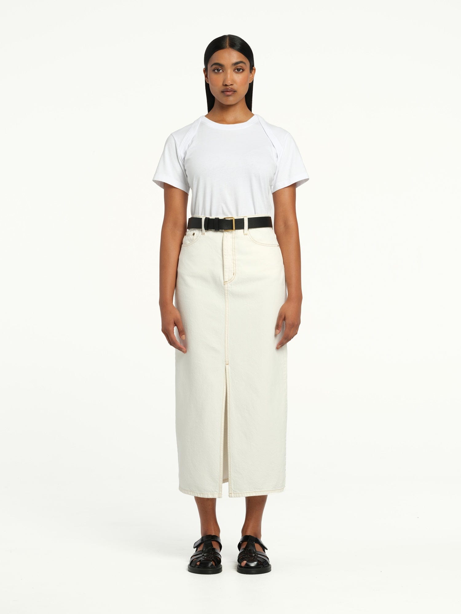 Avery Skirt Ivory