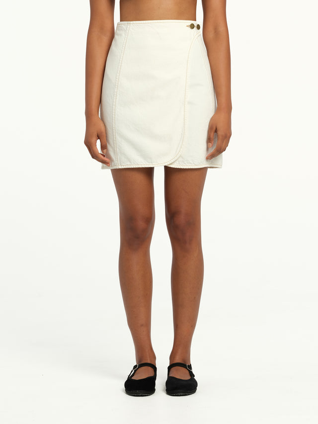 Pascale Skirt Ivory