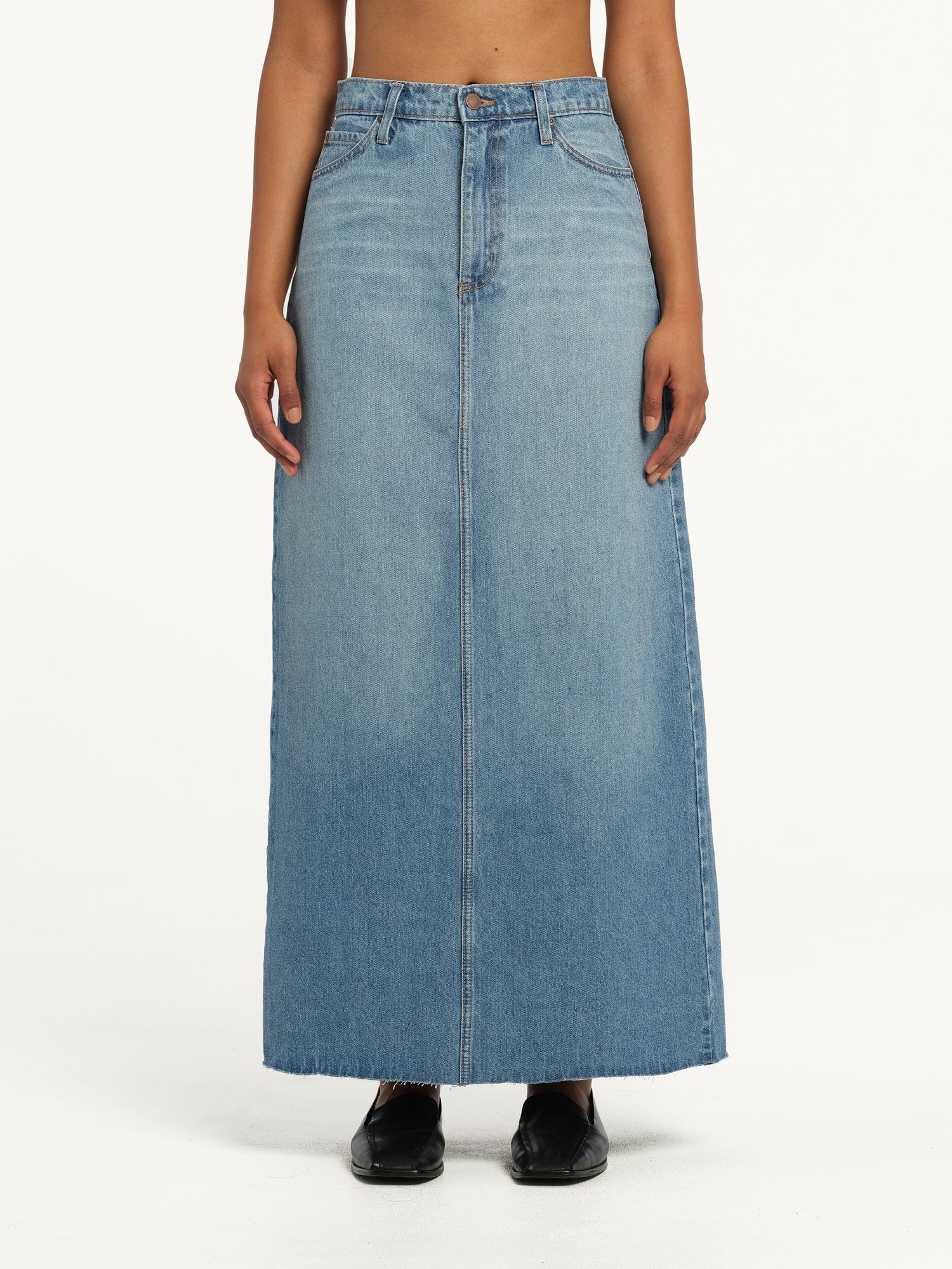 Nobody denim midi skirt best sale