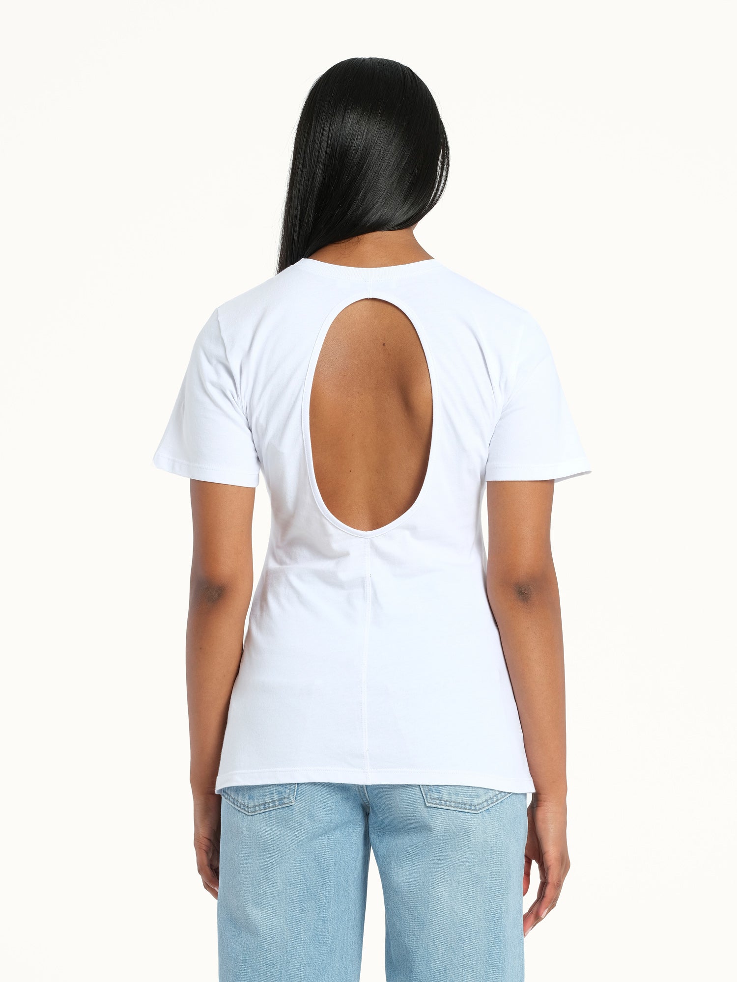 Sculpted Tee White