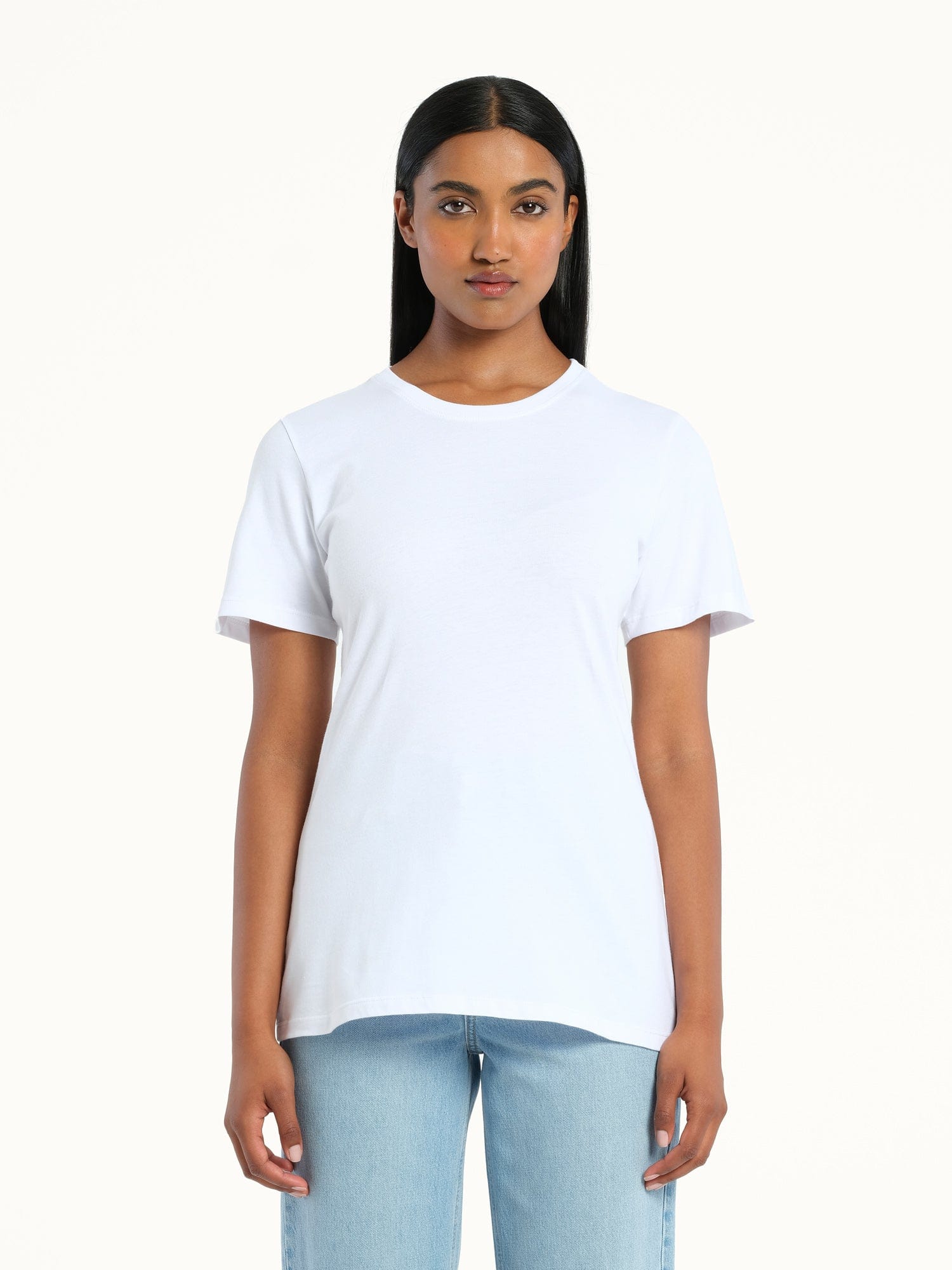 Sculpted Tee White