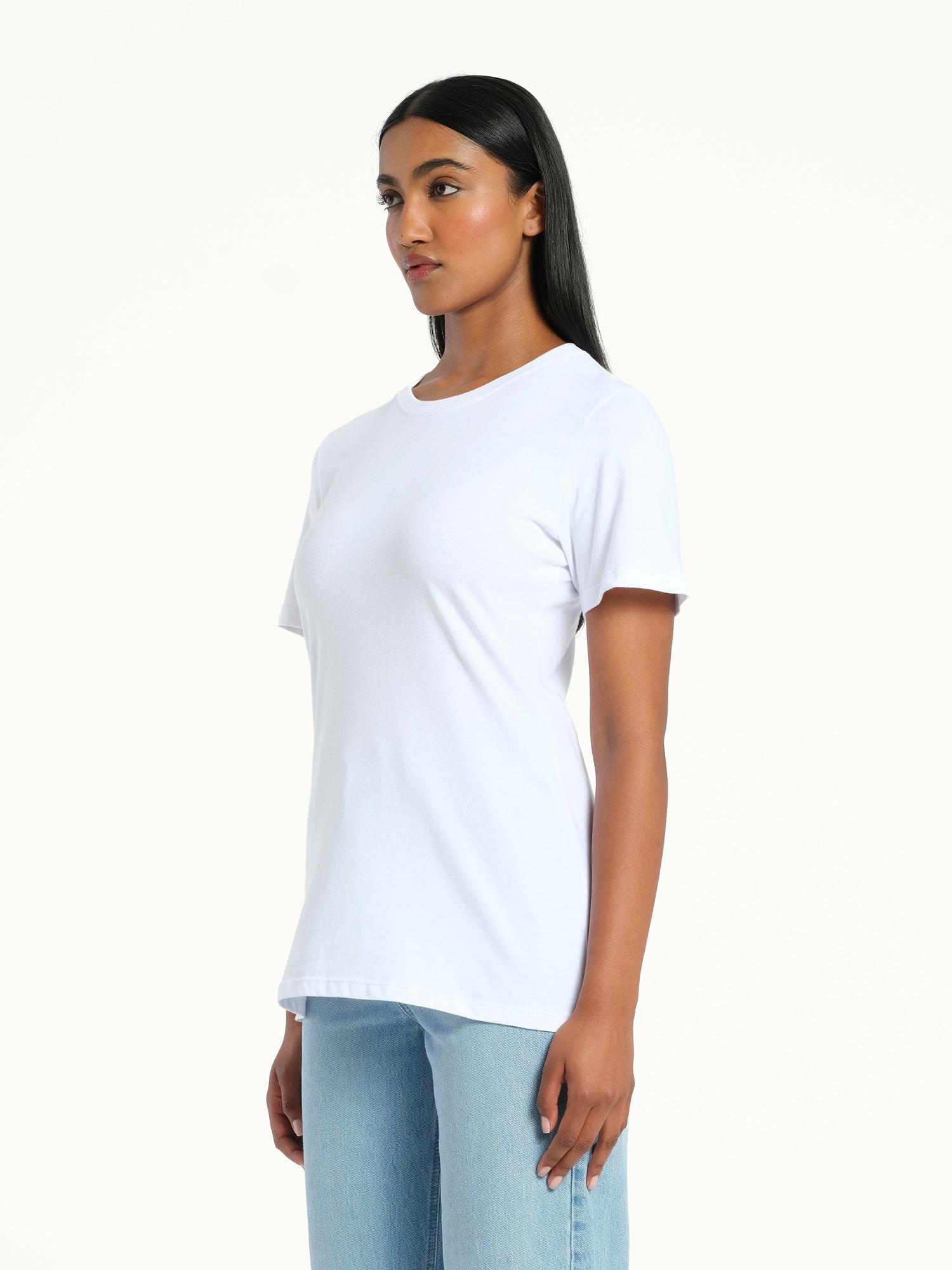 Sculpted Tee White