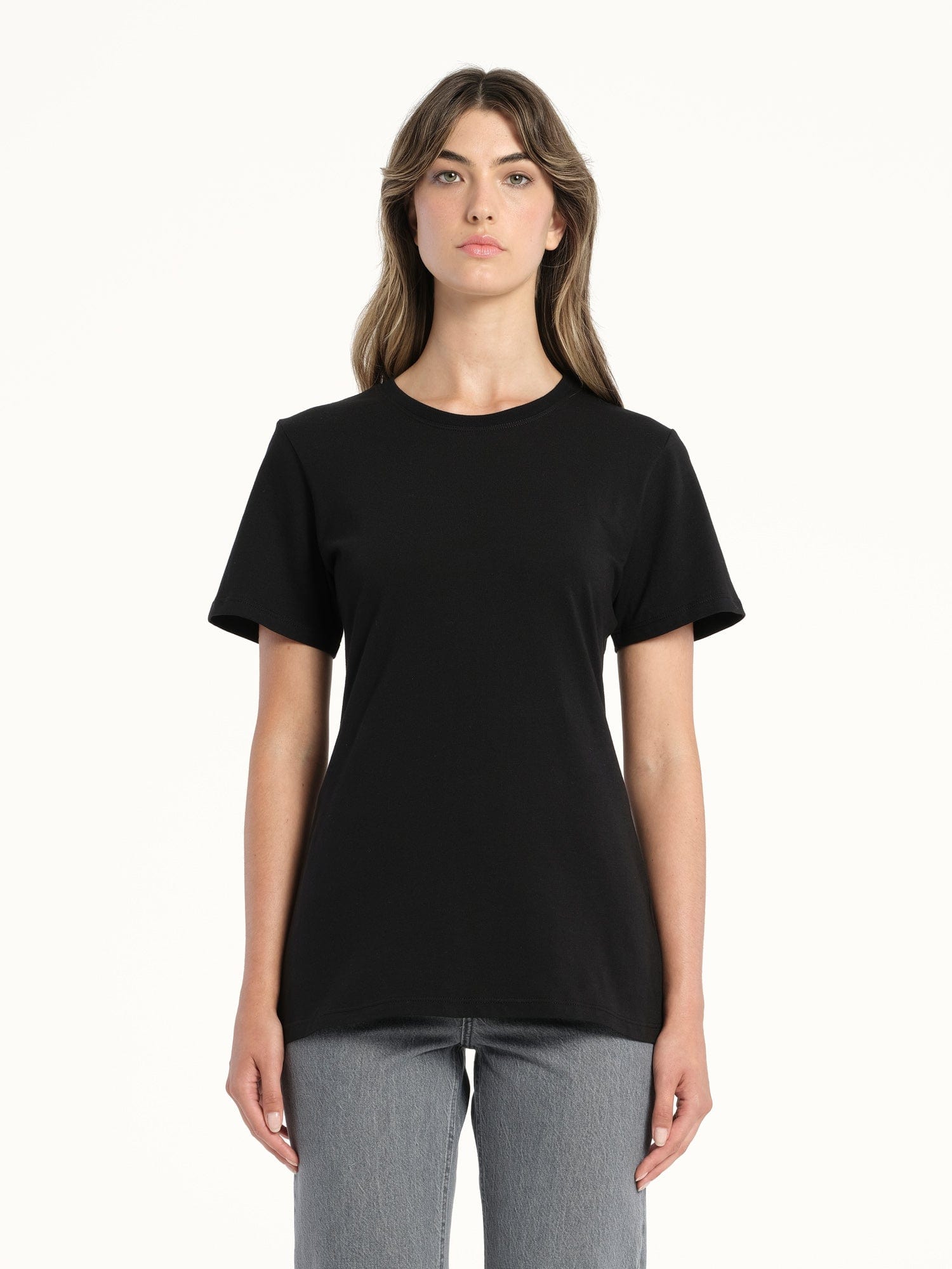 Sculpted Tee Black