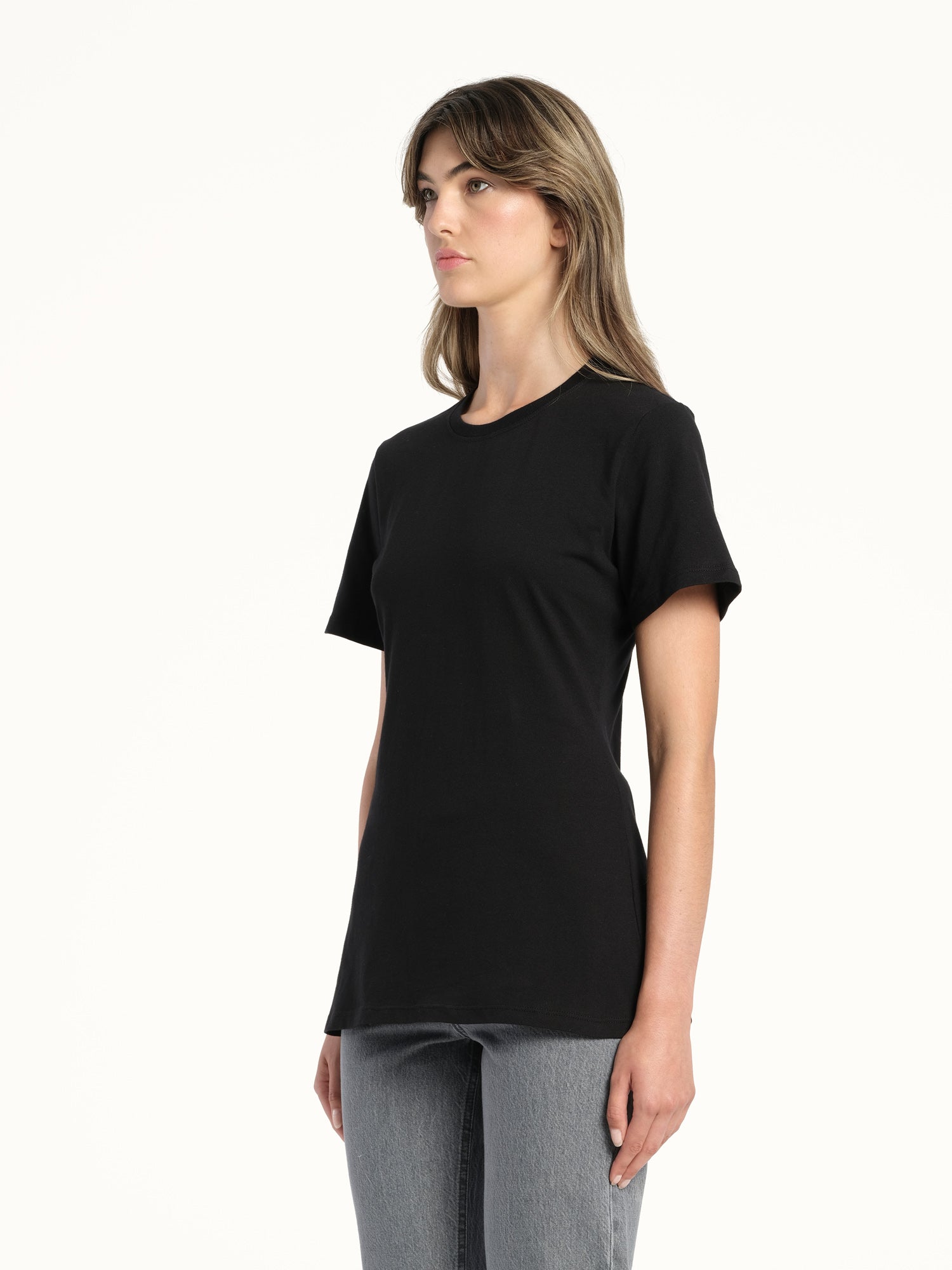 Sculpted Tee Black