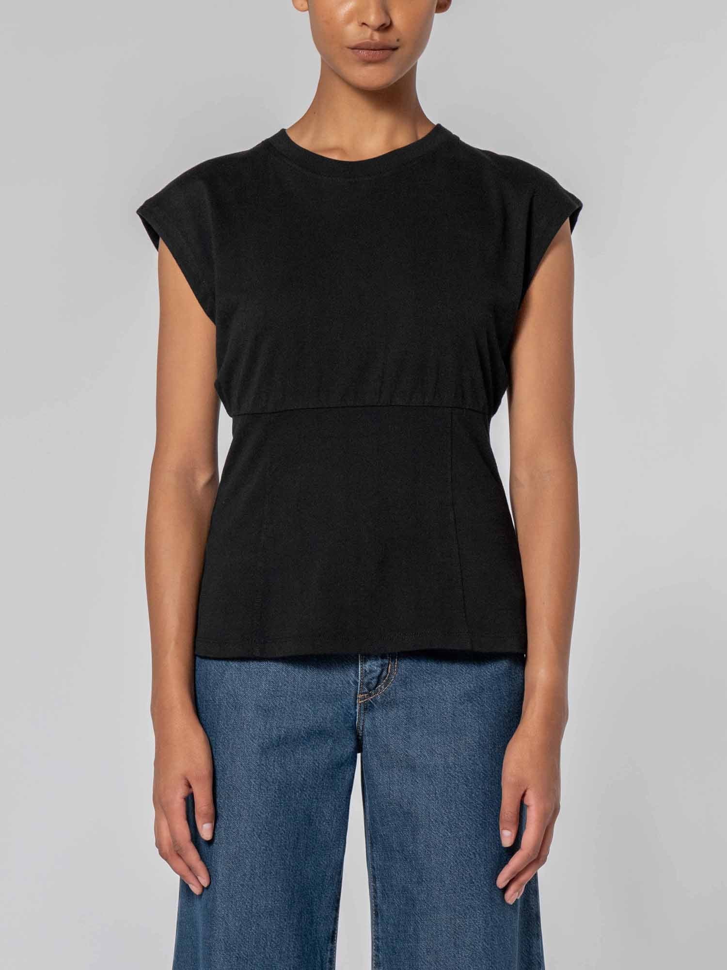 Bodice Tee Black