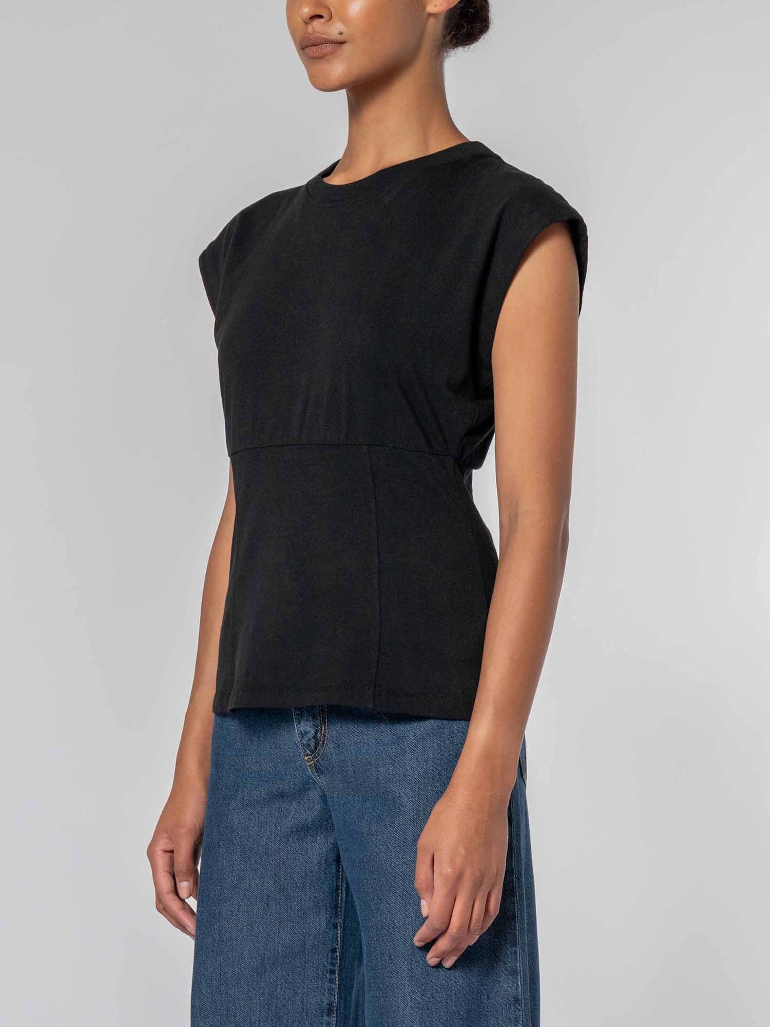 Bodice Tee Black