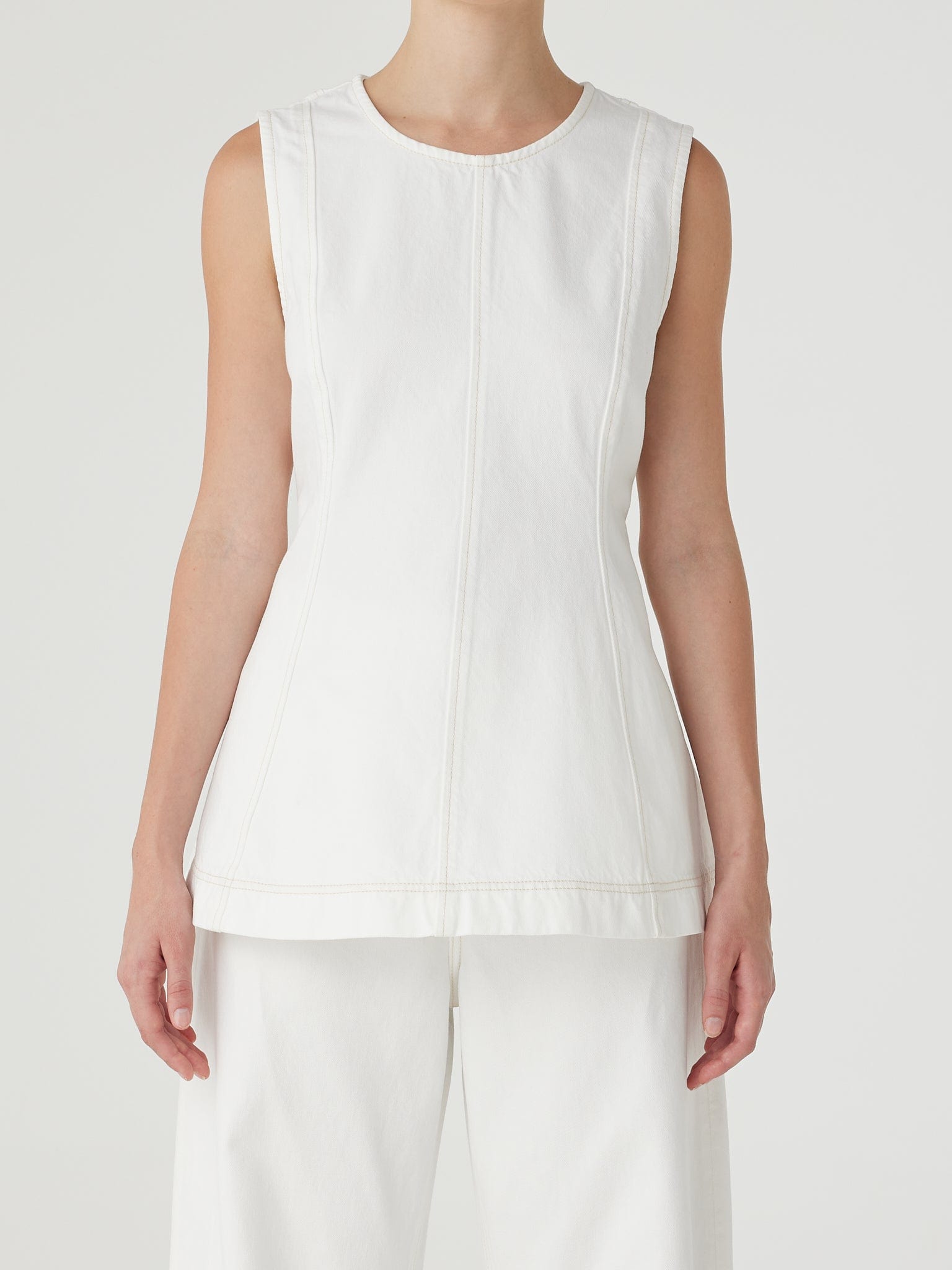 Lucille Top White
