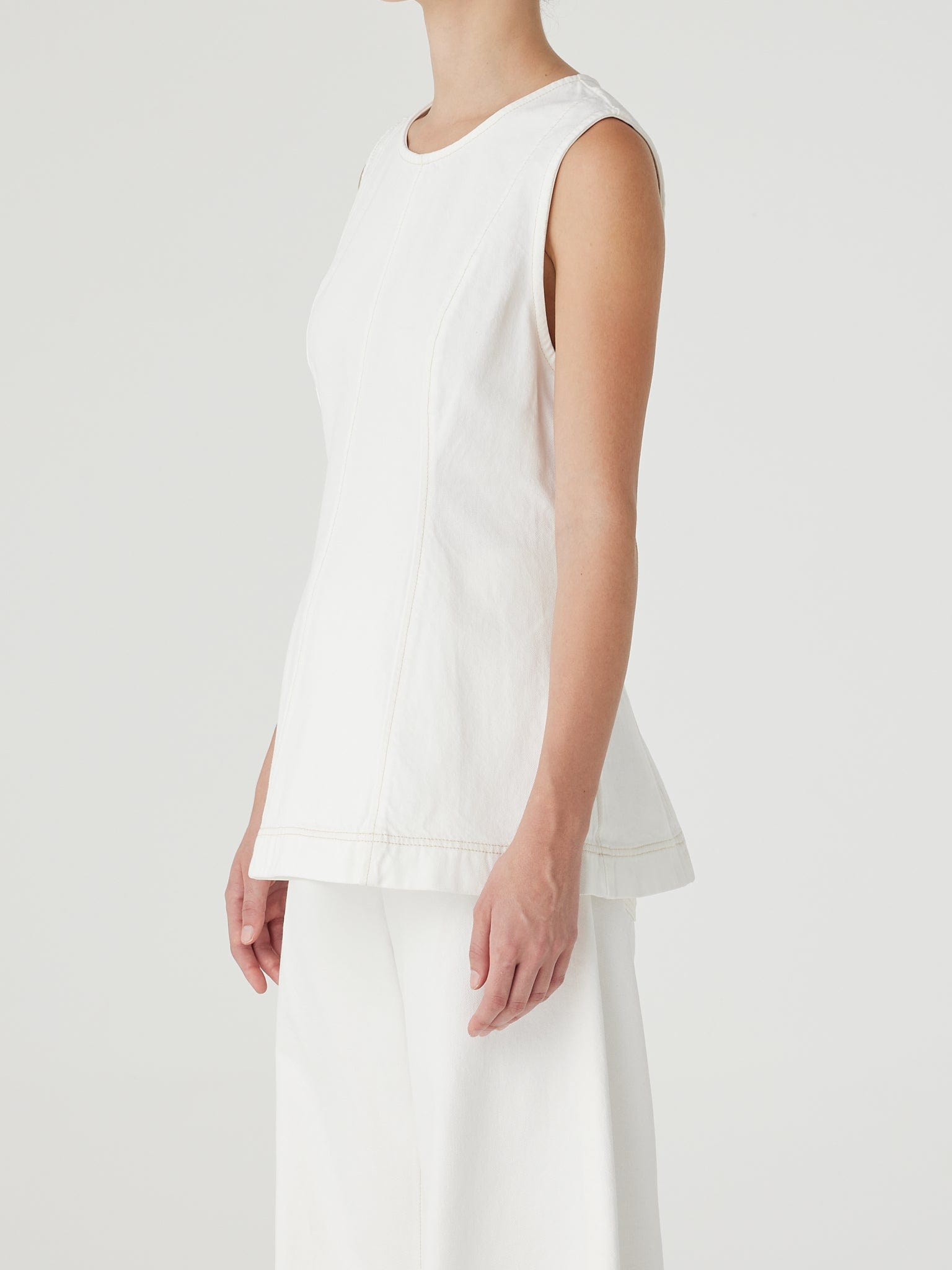 Lucille Top White