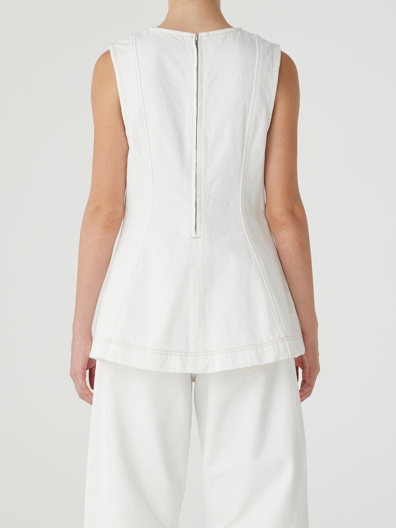 Lucille Top White