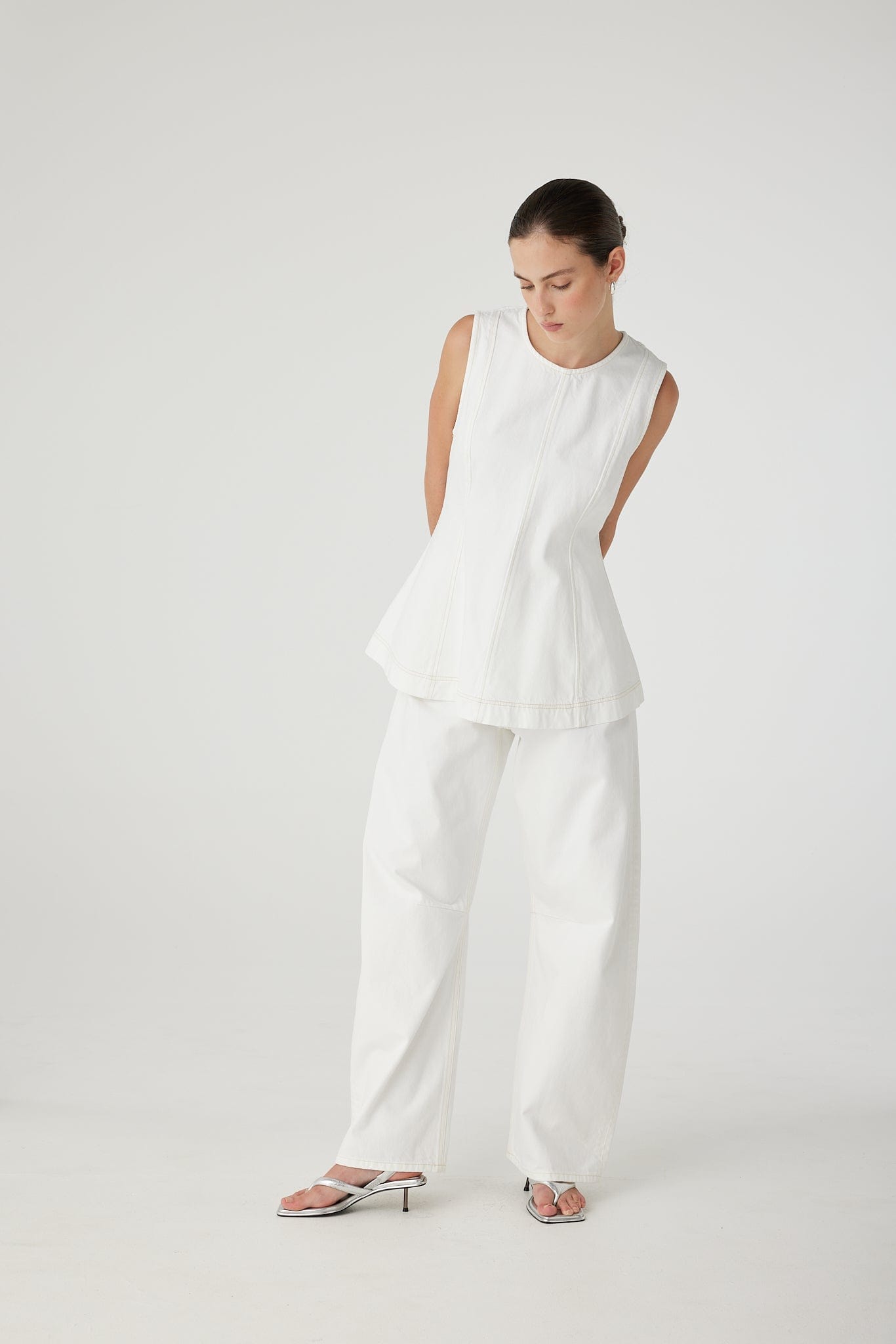 Lucille Top White
