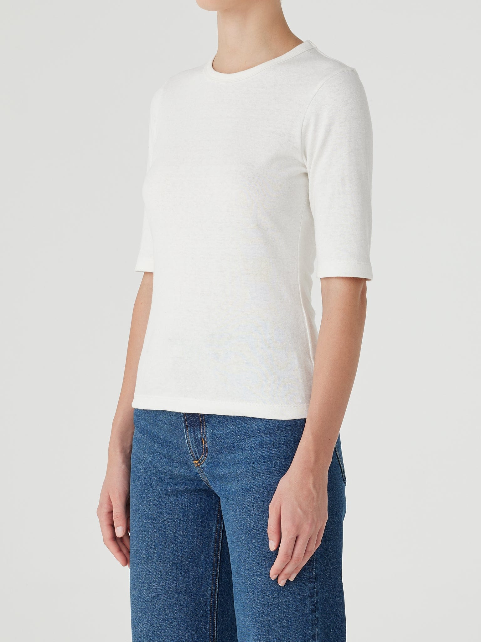 Brigitte Tee White