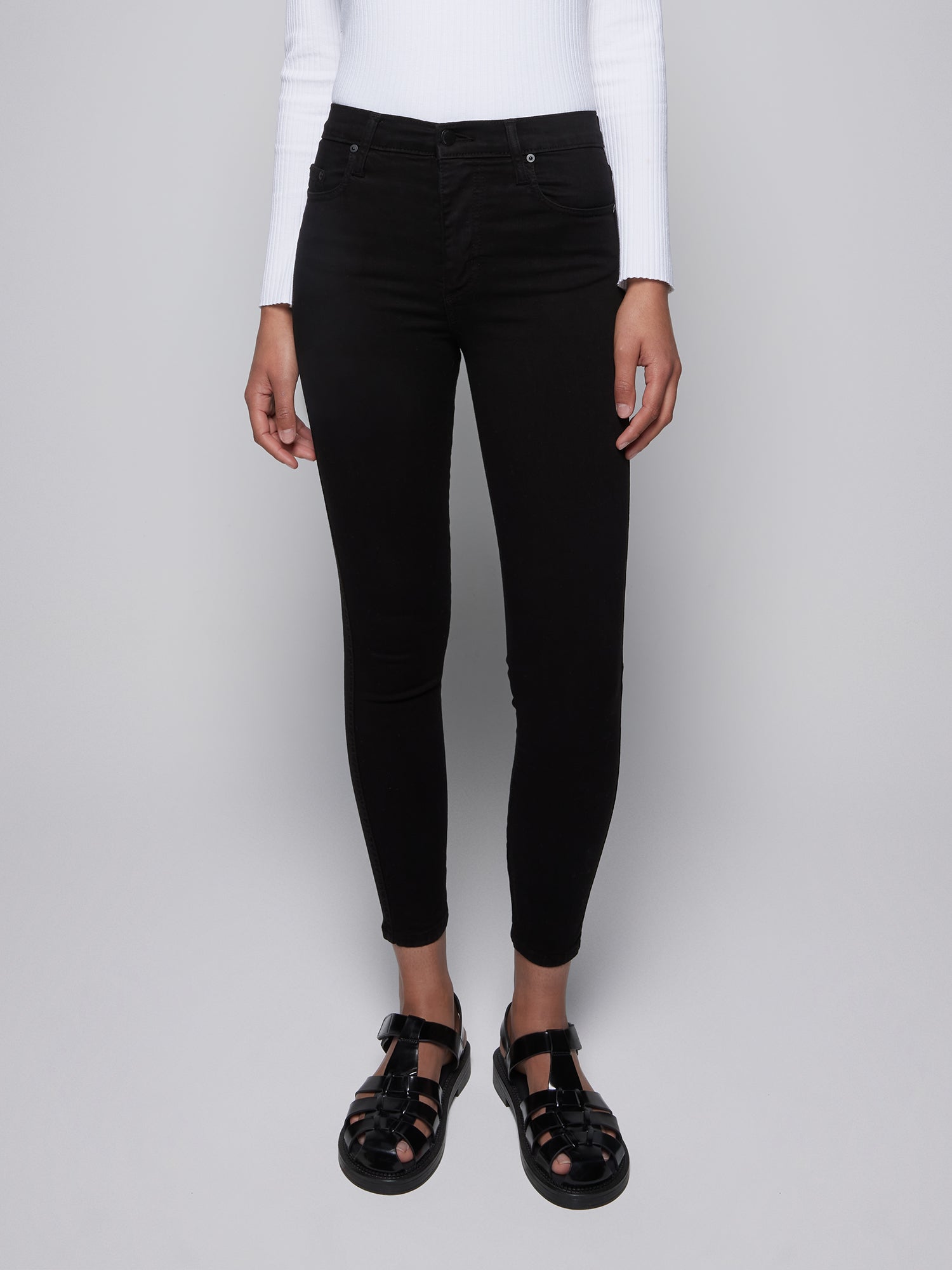 Cult Skinny Ankle Power Blk