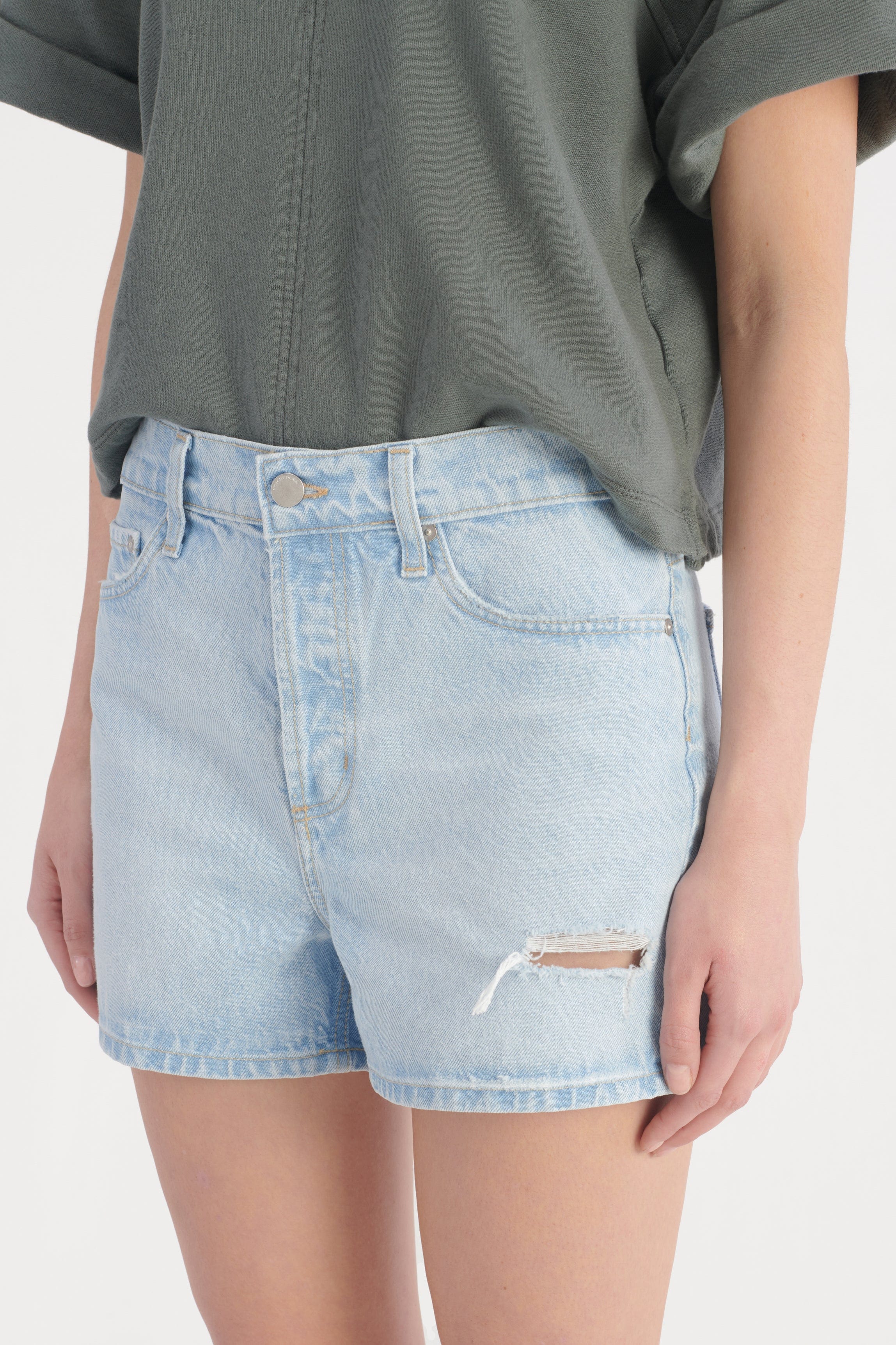 Agnes Short Cool Blue