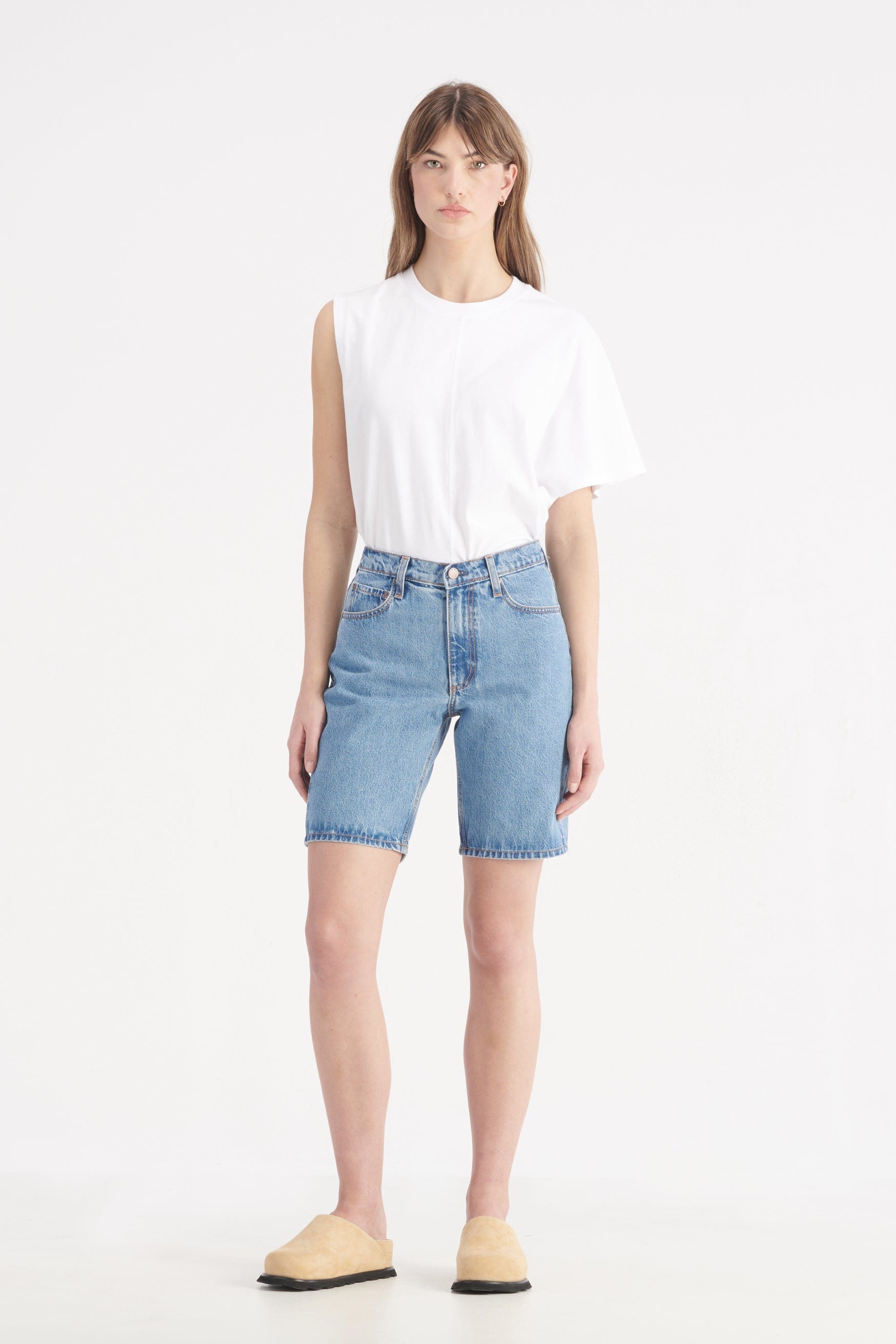 Olivia Short Ether Blue